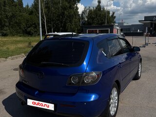 2008 Mazda 3 I (BK) Рестайлинг, синий, 620000 рублей, вид 3