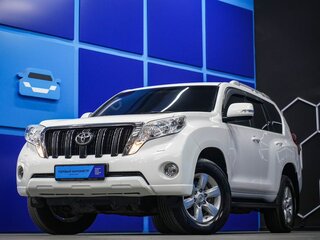 2015 Toyota Land Cruiser Prado 150 Series Рестайлинг 1, белый, 3250000 рублей, вид 1