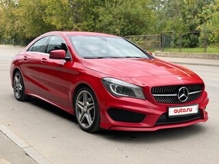 2014 Mercedes-Benz CLA 200 I (C117, X117), красный, 1850000 рублей, вид 3