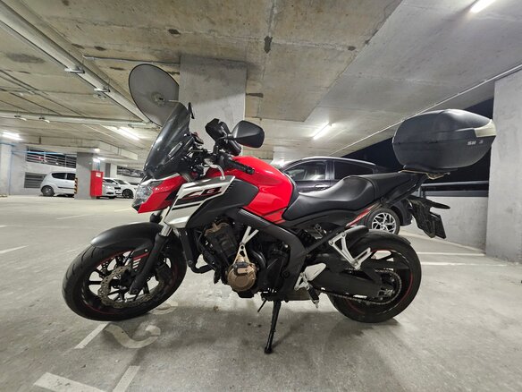 2017 Honda CB 650F, красный, 730000 рублей - вид 2