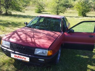 1989 Audi 80 IV (B3), красный, 200000 рублей, вид 3
