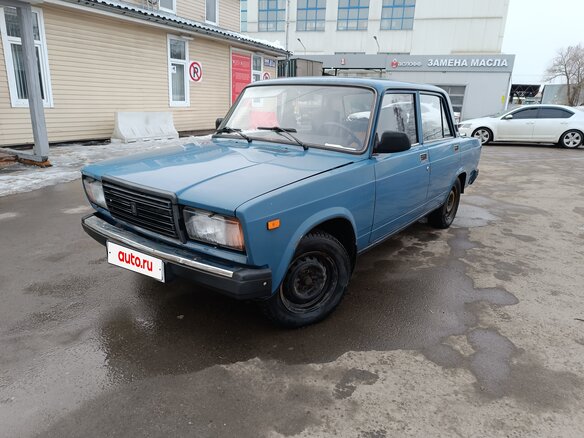 2007 Lada (ВАЗ) 2107, синий, 229000 рублей - вид 1
