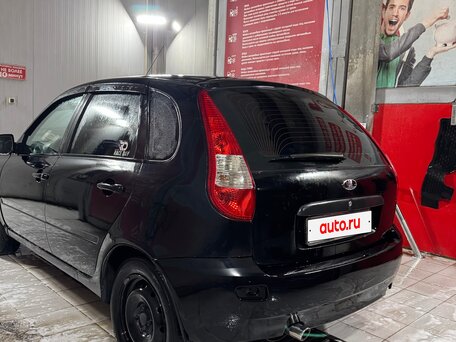 2011 Lada (ВАЗ) Kalina I, чёрный, 220000 рублей, вид 4