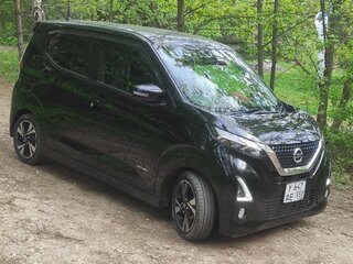 2019 Nissan Dayz MHEV II, чёрный, 1100000 рублей, вид 5