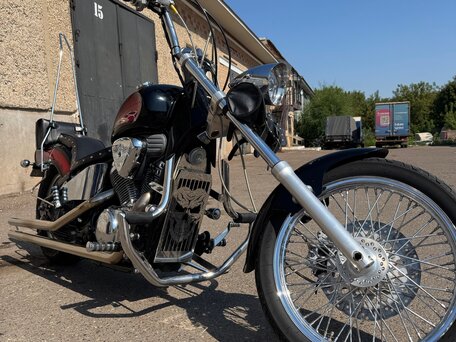 1993 Honda Steed 400, красный, 299000 рублей, вид 2