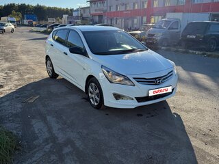 2014 Hyundai Solaris I, белый, 710000 рублей, вид 5