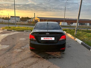 2016 Hyundai Solaris I Рестайлинг, чёрный, 780000 рублей, вид 4