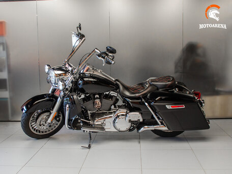2010 Harley-Davidson Road King, чёрный, 1013900 рублей, вид 4