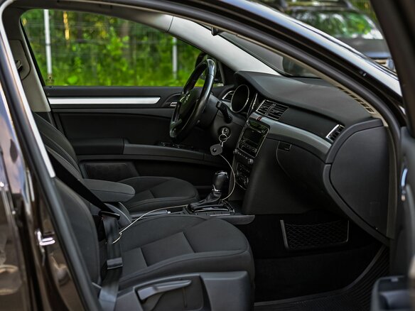 2014 Skoda Superb DSG II Рестайлинг, коричневый - вид 12