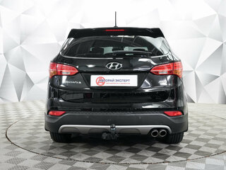 2014 Hyundai Santa Fe III, чёрный, 1748000 рублей, вид 4