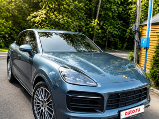 2019 Porsche Cayenne III, голубой, 5600000 рублей, вид 2