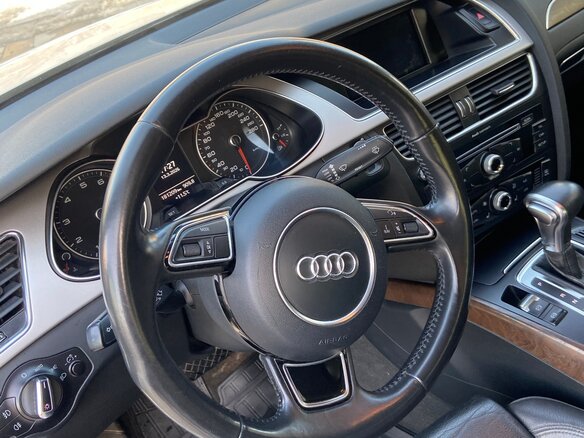 2015 Audi A4 IV (B8) Рестайлинг, белый, 1435000 рублей - вид 19