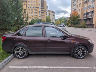 2012 Lada (ВАЗ) Granta I, пурпурный, 250000 рублей, вид 3