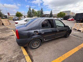 2007 Renault Logan I, серый, 150000 рублей, вид 4