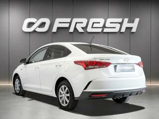 2020 Hyundai Solaris II Рестайлинг, белый, 1389000 рублей, вид 2