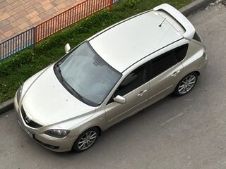 2007 Mazda 3 I (BK) Рестайлинг, золотистый, 600000 рублей, вид 2