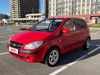 2008 Hyundai Getz I Рестайлинг, красный, 460000 рублей, вид 1