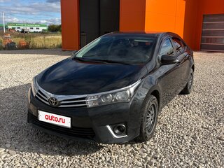 2015 Toyota Corolla XI (E160, E170, E180), чёрный, 1320000 рублей, вид 4