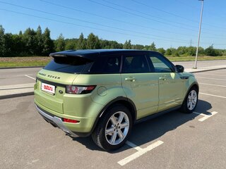 2012 Land Rover Range Rover Evoque 6-speed I, зелёный, 2250000 рублей, вид 4