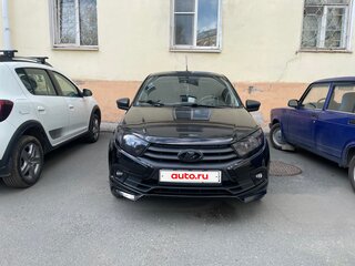 2019 Lada (ВАЗ) Granta I Рестайлинг, чёрный, 599999 рублей, вид 3