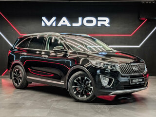 2017 Kia Sorento III Prime, чёрный, 2510000 рублей, вид 3