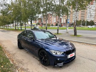 2016 BMW 3 серии 320i xDrive VI (F3x) Рестайлинг, синий, 1990000 рублей, вид 1