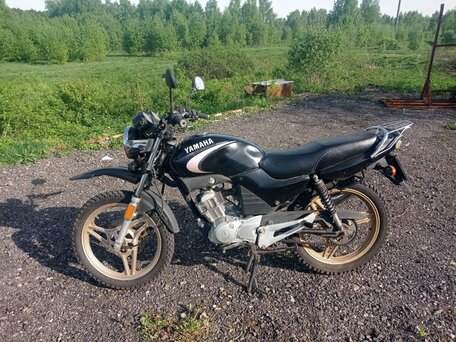 2006 Yamaha YBR125, чёрный, 130000 рублей, вид 1
