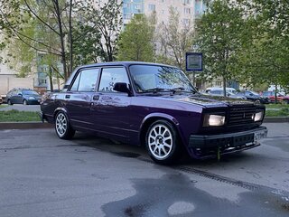 2005 Lada (ВАЗ) 2107, фиолетовый, 270000 рублей, вид 1