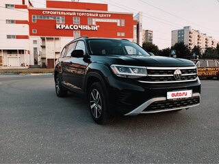 2022 Volkswagen Atlas I Рестайлинг, чёрный, 4250000 рублей, вид 3