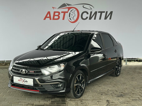 2025 Lada (ВАЗ) Granta Sportline I Рестайлинг, чёрный, 1150000 рублей, вид 2