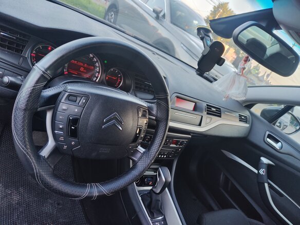2012 Citroen C5 II, чёрный, 550000 рублей - вид 6