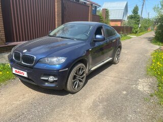 2009 BMW X6 35i 6-speed I (E71), синий, 1499000 рублей, вид 1