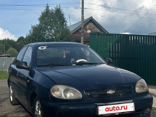 2008 Chevrolet Lanos I, синий, 130000 рублей, вид 4
