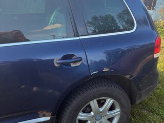 2004 Volkswagen Touareg I, синий, 615000 рублей, вид 5