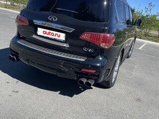 2014 Infiniti QX80 I, чёрный, 3800000 рублей, вид 4