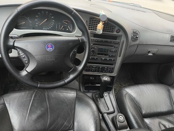 2002 Saab 9-5 I Рестайлинг, голубой, 427000 рублей - вид 13