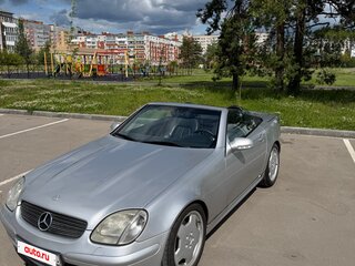 2002 Mercedes-Benz SLK-Класс 200 I (R170) Рестайлинг, серый, 810000 рублей, вид 2