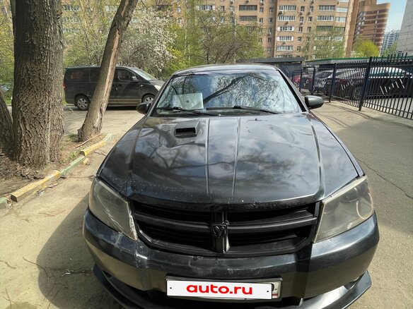 2008 Dodge Avenger II, чёрный, 350000 рублей - вид 1