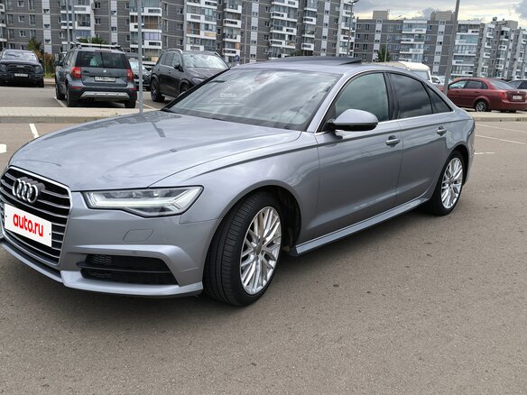 2018 Audi A6 IV (C7) Рестайлинг, серый, 3050000 рублей