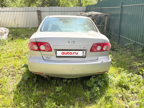 2003 Mazda 6 I (GG), серебристый, 395000 рублей - вид 1