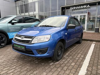 2017 Lada (ВАЗ) Granta I, синий, 455000 рублей, вид 1