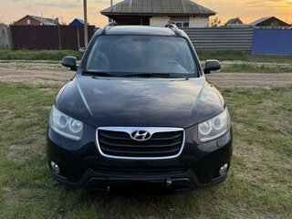 2011 Hyundai Santa Fe II Рестайлинг, чёрный, 1300000 рублей, вид 2