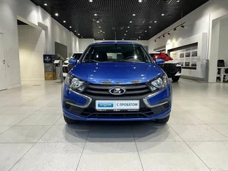 2020 Lada (ВАЗ) Granta I Рестайлинг, синий, 715000 рублей, вид 2