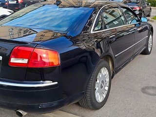 2006 Audi A8 Long II (D3) Рестайлинг, чёрный, 850000 рублей, вид 4