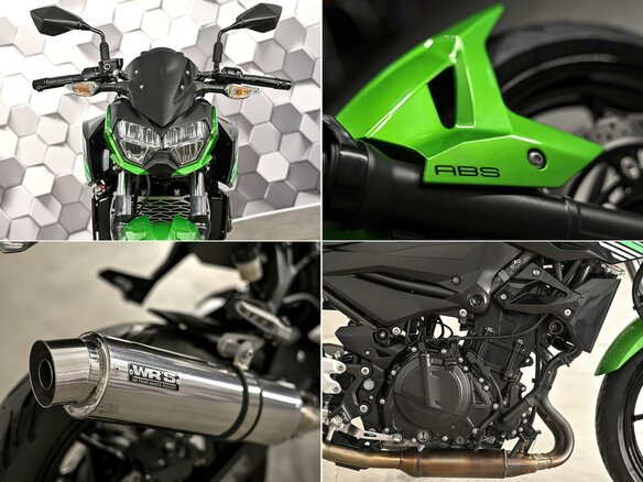 2019 Kawasaki Z 400, чёрный - вид 9