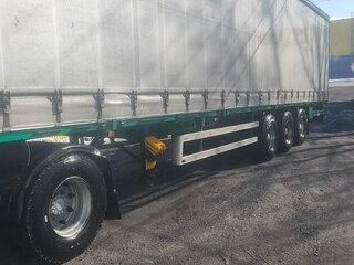 1996 Fruehauf Полуприцеп-бортовой, зелёный, 800000 рублей, вид 1