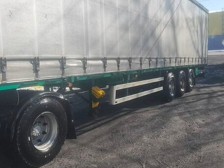 1996 Fruehauf Полуприцеп-бортовой, зелёный, 800000 рублей, вид 1