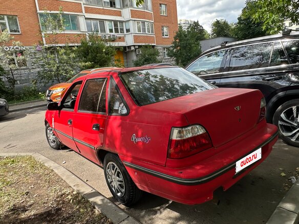 2002 Daewoo Nexia I, красный, 99000 рублей - вид 9