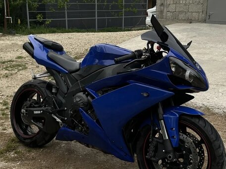 2008 Yamaha YZF-R1, синий, 540000 рублей, вид 4