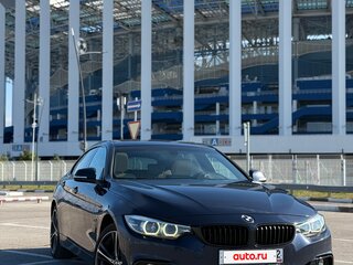 2017 BMW 4 серии Gran Coupe 430i xDrive F32/F33/F36 Рестайлинг, синий, 2700000 рублей, вид 4